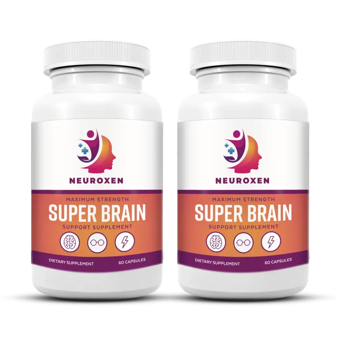 NeuroXen Brain Health Supplement - 2 Bottles Package